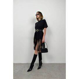 Women's Fringed Tunic Dress