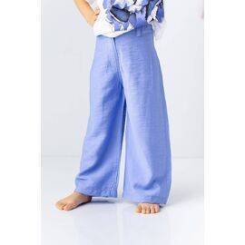 Woven Viscose Straight Pants for Girls