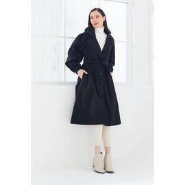 Cashmere Coat with Princess Sleeve