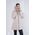 Women's Plus Size Faux Fur Puffer Coat (Kaban)