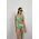 Women's One Shoulder Patterned Swimsuit