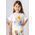 Flower Patterned Short & T-Shirt Set for Girls