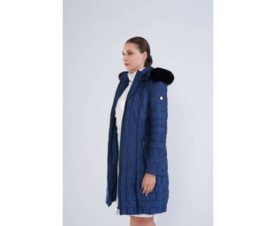 Women's Plus Size Faux Fur Puffer Coat (Kaban)