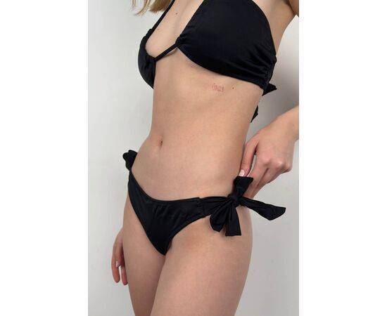 Women's Strapless Neck Tie Bikini Set