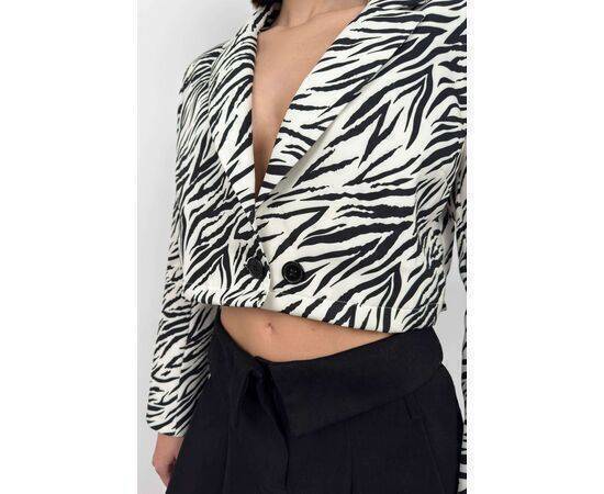 Women's Patterned Crop Jacket