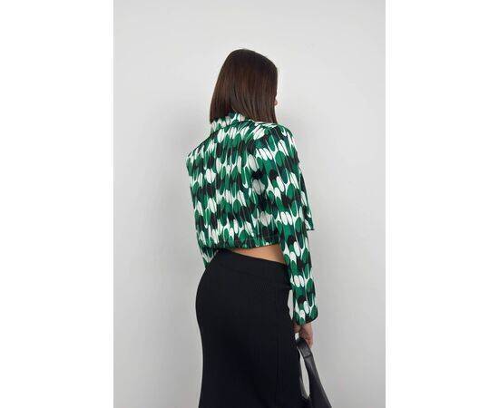 Women's Patterned Crop Jacket