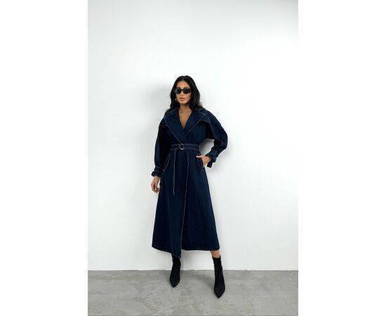 Women's Denim Trench Coat