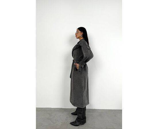 Women's Denim Trench Coat