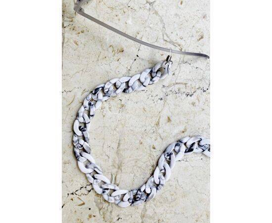 Black & White Color Chain Rope