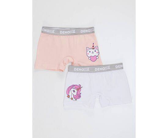 2-Pack Girl'ss Boxer Briefs