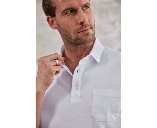 Polo Neck Short Sleeve T-Shirt with Pocket