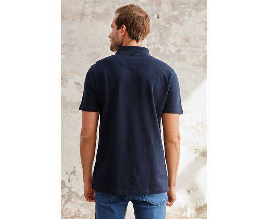 Polo Neck Short Sleeve T-Shirt with Pocket