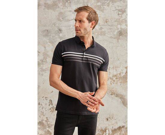 Polo Neck Short Sleeve T-Shirt