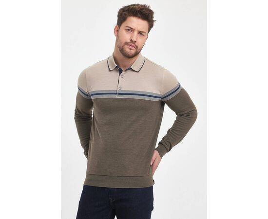 Polo Neck Sweatshirt