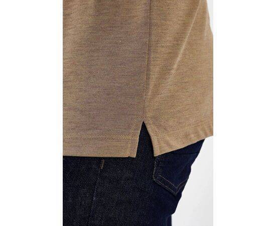 Polo Neck Short Sleeve T-shirt with Pocket