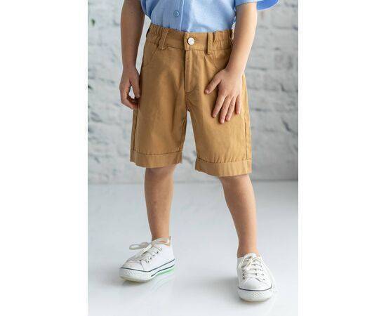 Gabardin Straight Shorts for Boys