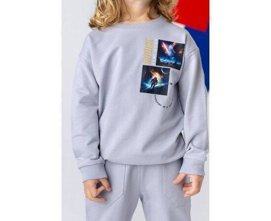 Space Printed Sweatshirt for Boys