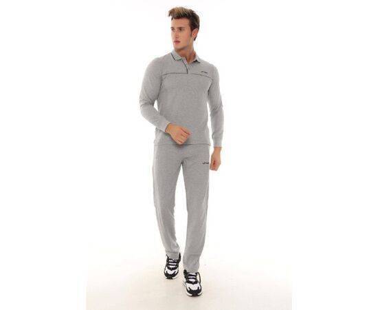 Men's Polo Collar Long Sleeve Tracksuit