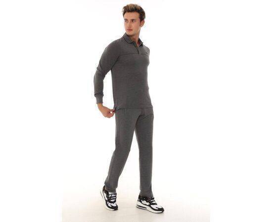 Men's Polo Collar Long Sleeve Tracksuit